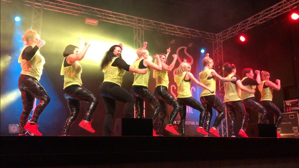 STAC Festival Zumba Auftritt=